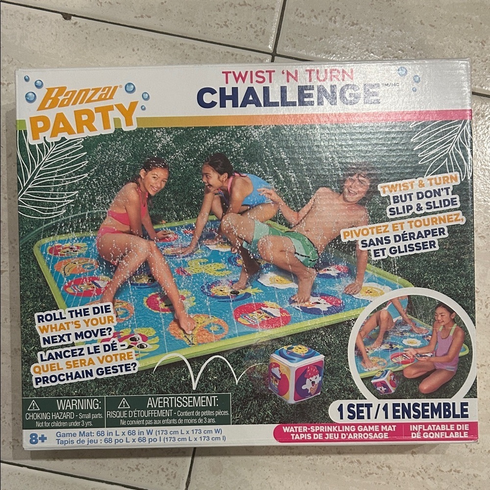 NEW 🆕 Banzai Twist 'N Turn Challenge Water Game Sealed